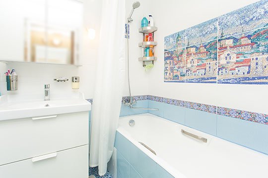 Дизайн-проект интерьера ванной комнаты в Москве