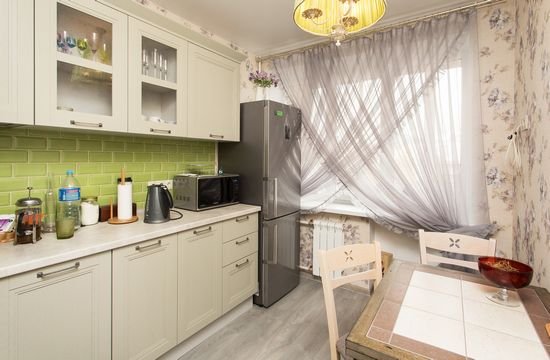 Дизайн кухни 9 кв. м. 28 фото новинок 2016-2017 гг.