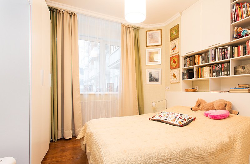 Дизайн маленьких спален в двухкомнатных квартирах