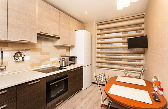 Дизайн планировки кухни площадью 7 кв. метров (58 реальных фото)