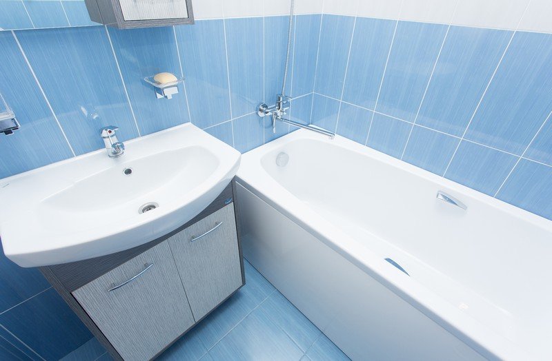 Дизайн интерьера ванной комнаты в стиле лофт